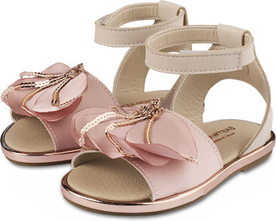 Babywalker Baptism Sandals Pink