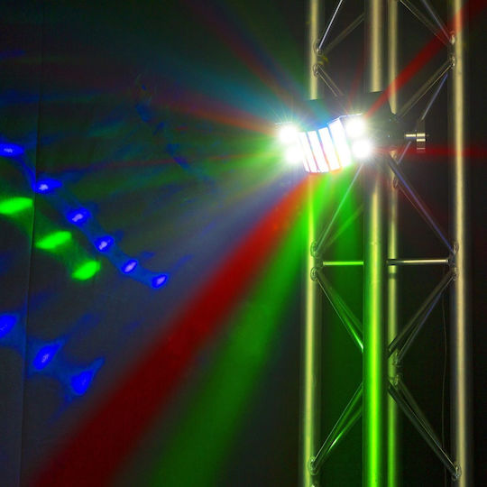 BeamZPro Strobe Light Beam LED Strobederby 2-in-1 Party Effect