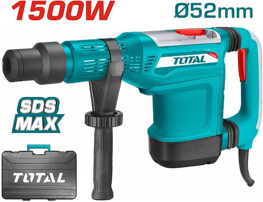 Total Impact Demolition Hammer Electric 1500W with Chuck Quick TH115526