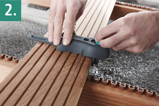 Wolfcraft Cutting Guides Floor Installation Guide Set for Planks 6960000 1pcs