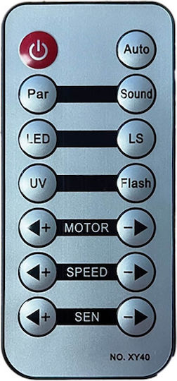 QTX Sound Laser Wash LED DMX Pentaflash 5-in-1 RGBW