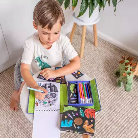Tiger Tribe Malerei Dinosaurier - Astronauten für Kinder 4+ Jahre+ Jahre