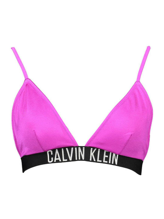 Triangle Bikini Top Fuchsia