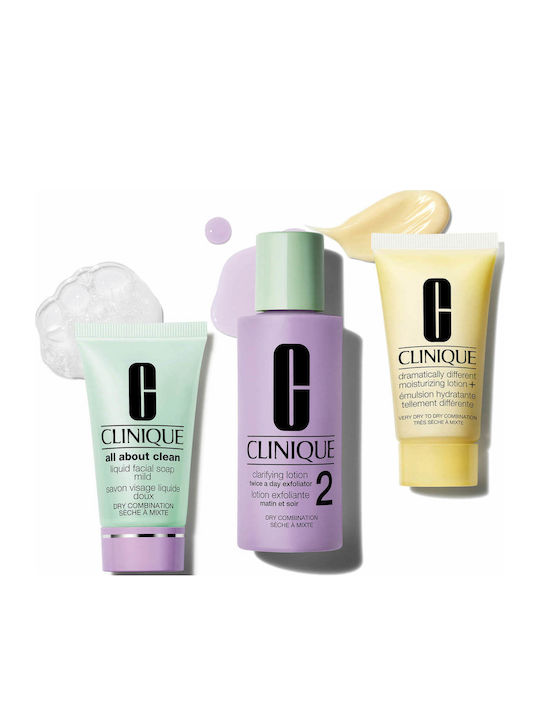 Clinique 3-Step Skin Care Skin Care Set for Moisturizing & Facial Cleaning Clinique 3-Step Skin Care Skin Care Set for Moisturizing & Facial Cleaning