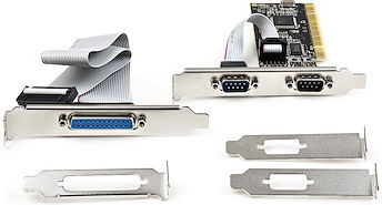 StarTech Κάρτα PCIe σε θύρα DB25 Parallel / RS232 DB9 Serial