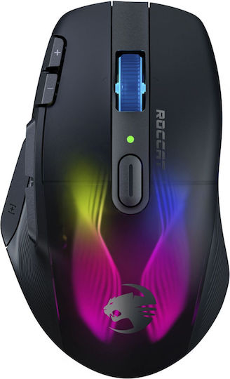 Roccat Kone XP Air Ασύρματο RGB Gaming Ποντίκι 19000 DPI Μαύρο