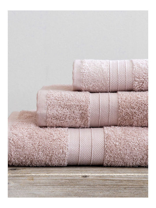 Kocoon Bath Towel Moss 70x140cm Dusty Pink Weight 500gr/m²