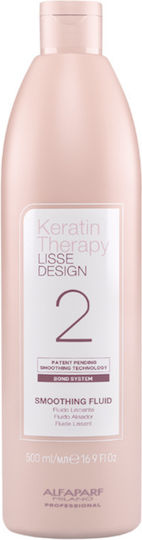 Alfaparf Milano Professional Lisse Design Keratin Therapy Smoothing Fluid Lotion Μαλλιών Λείανσης με Κερατίνη 500ml