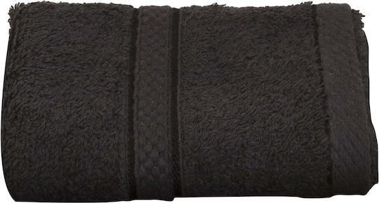 Viopros Badehandtuch Classic 80x160cm Schwarz Gewicht 480gr/m²