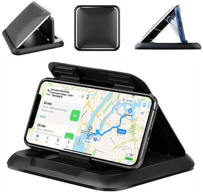 Aria Trade Car Mount for Phone 13.6x13.6x3 cm with Clip-Peg Black