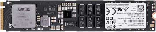 Samsung PM9A3 SSD 1.9TB τύπου M.2 με σύνδεση PCI Express 4.0 (PS5 Compatible) MZ1L21T9HCLS-00A07 Bulk