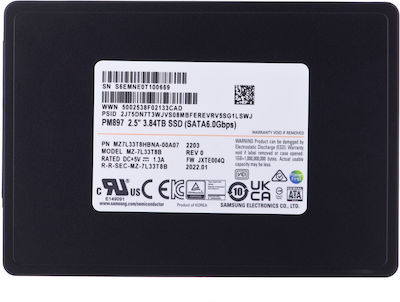 Samsung PM897 SSD 3.8TB 2.5'' SATA III Bulk