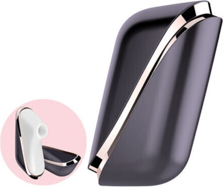 Satisfyer Pro Traveler Аспиратор Вагина с вибрация Черен 1бр