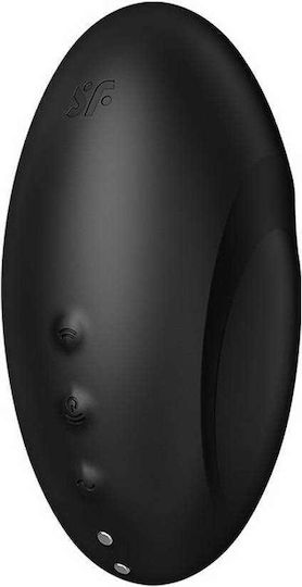 Satisfyer Vulva Lover 3 Аспиратор Вагина с вибрация Въздушен импулсен стимулатор и вибратор Black 1бр