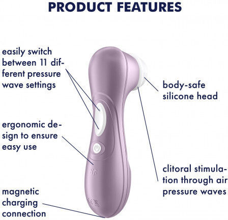 Satisfyer Pro 2 Air Pulse Stimulator Violet