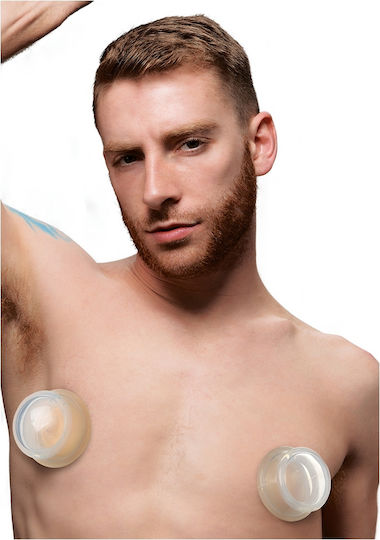 XR Clear Plungers Nipple Suckers Large Clear 2pcs