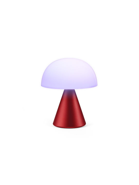 Lexon Mina Medium Lustră Decorativă Ciupercă Roșu