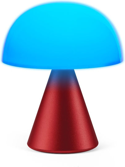 Lexon Mina Medium Lustră Decorativă Ciupercă Roșu