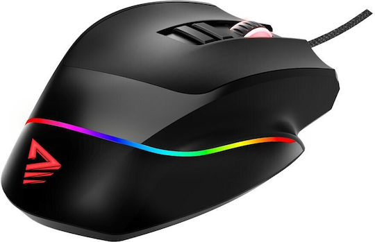 Savio Valiant RGB Gaming Ποντίκι 12400 DPI Μαύρο