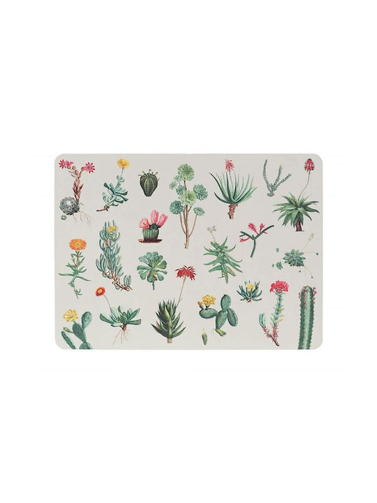 Grupo Erik Botanical Cacti by Kokonote Σουπλά από Φελλό Πολύχρωμο 29x20cm 4τμχ