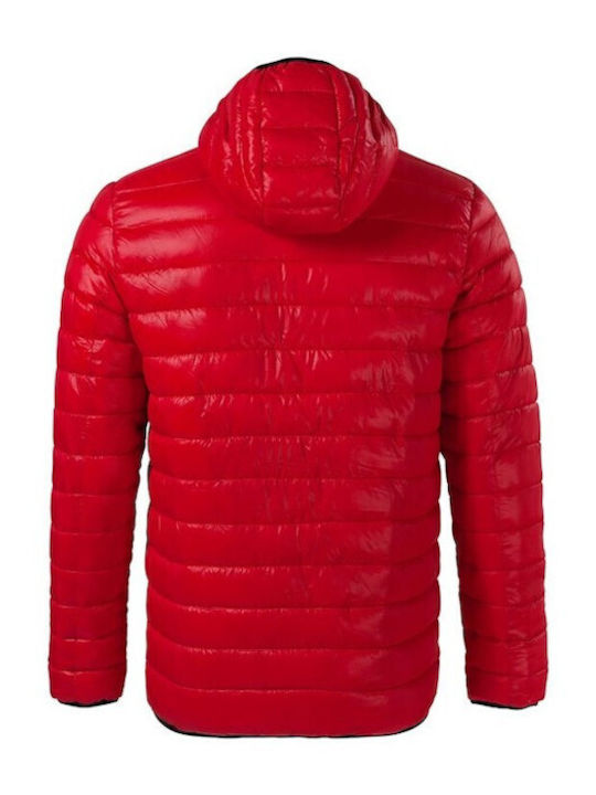 Malfini Herren Winter Jacke Puffer Rot