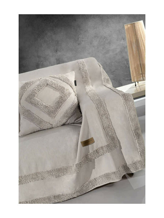 Guy Laroche Guy Laroche Sofa Throw Fur 180x250cm Natural