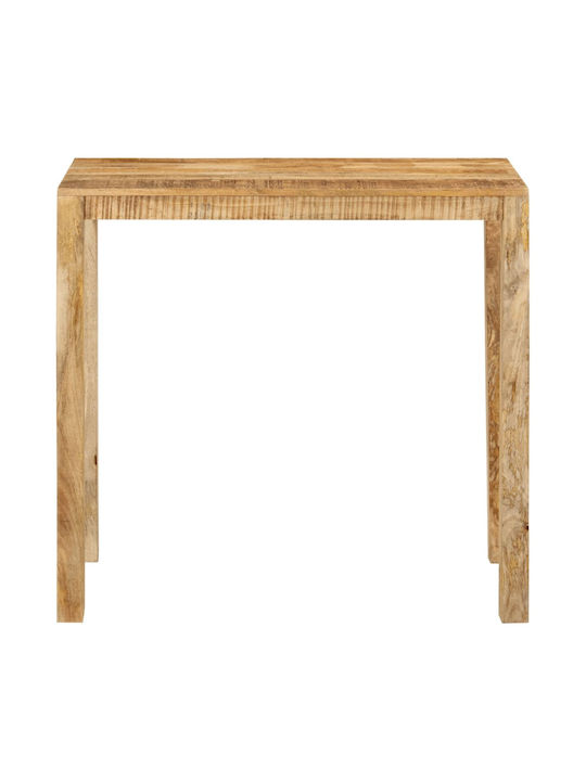 Table Bar from Solid Wood Natural 112x55x108cm