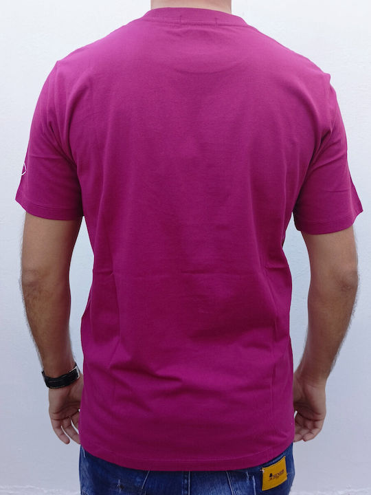 Replay Men's Short Sleeve T-shirt Purple