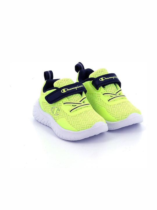 Softy Evolve Αθλητικά Παιδικά Παπούτσια Running με Σκρατς Κίτρινα