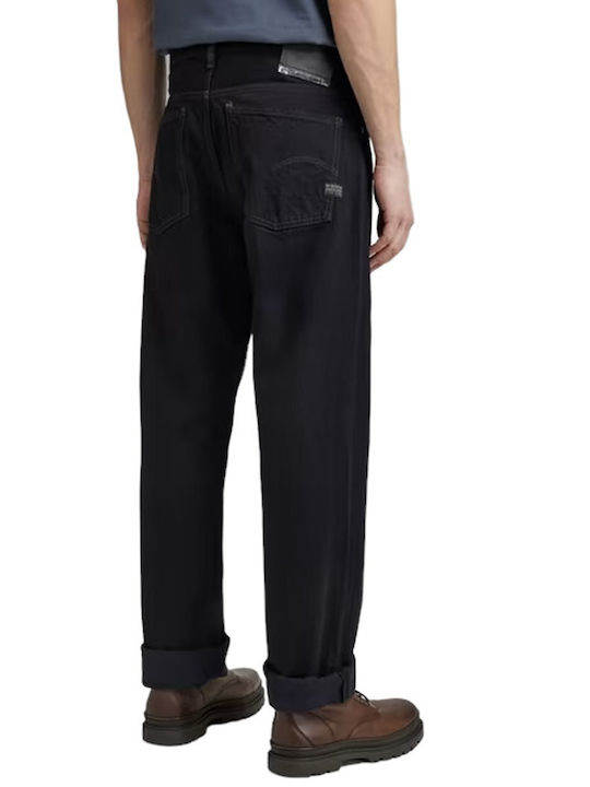 G-Star Raw Type 49 Ανδρικό Παντελόνι Τζιν Relaxed Fit Straight Μαύρο