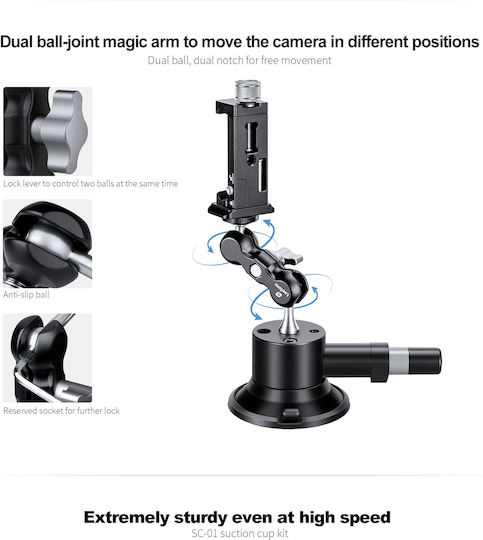 Leofoto SC-01 Suction Cup Kit