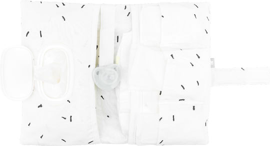 Kikka Boo Diaper Case Bear With Me White 18x25cm