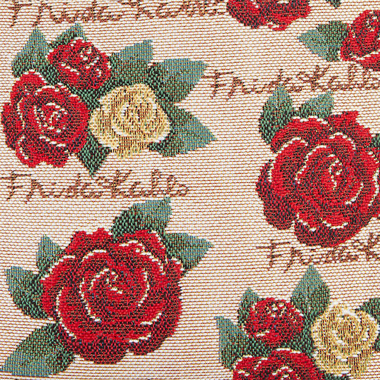 Signare Frida Kahlo Rose Reisetasche Rosa Stoff L57xB30xH29cm
