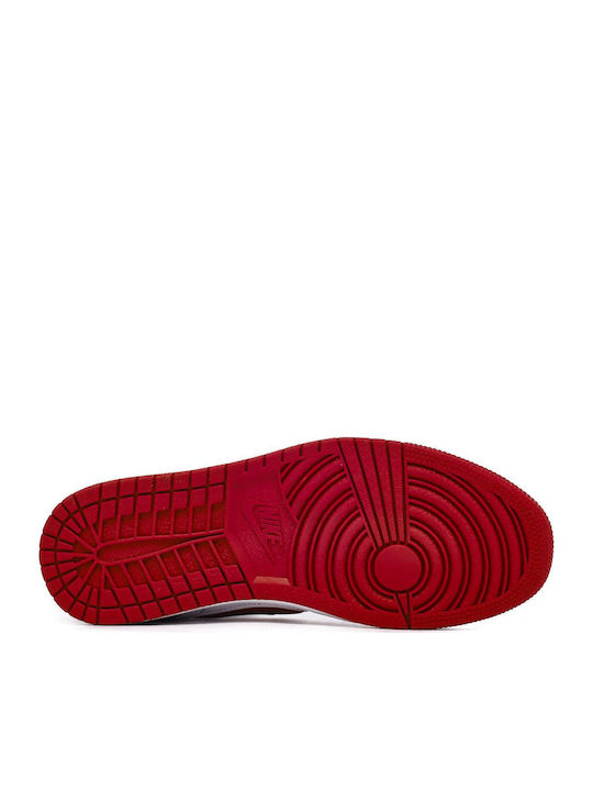 Air  1 Retro Low FlyEase Herren Sneakers White / Black / Gym Red