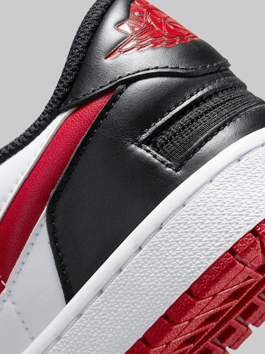 Air  1 Retro Low FlyEase Herren Sneakers White / Black / Gym Red