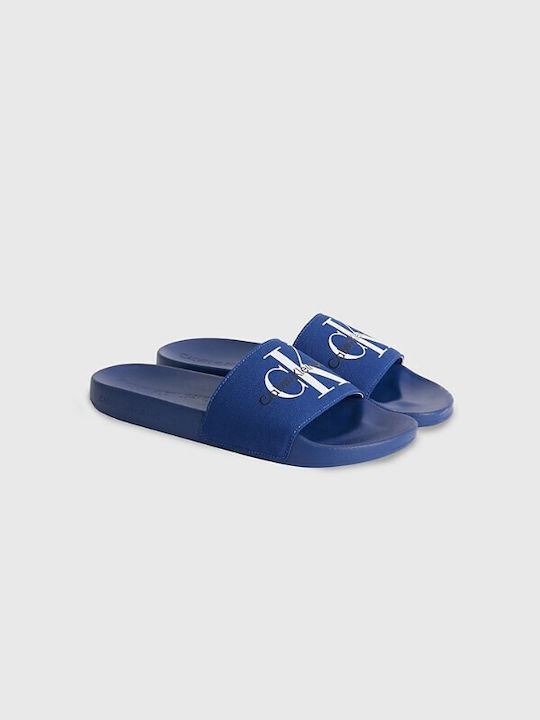 Calvin Klein Men's Slides Blue