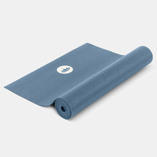 Lotus Crafts Mudra MST-MB Fitnessmatte Yoga/Pilates Marine Blue (183x61x0.5cm)