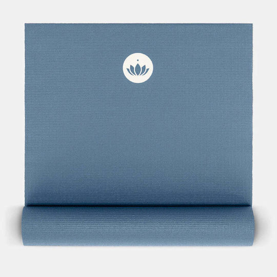 Lotus Crafts Mudra MST-MB Fitnessmatte Yoga/Pilates Marine Blue (183x61x0.5cm)