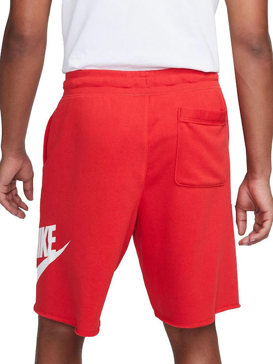 Nike Club Alumni Men's Athletic Shorts Red