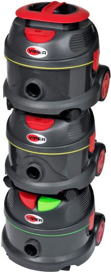 Nilfisk DSU8-EU1 Σκούπα Στερεών 880W με Πλαστικό Κάδο 8lt