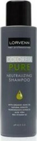 Lorvenn Colorfix Pure Neutralizing Шампоан за Хидратация и Запазване на Цвета за Оцветена Коса 500ml