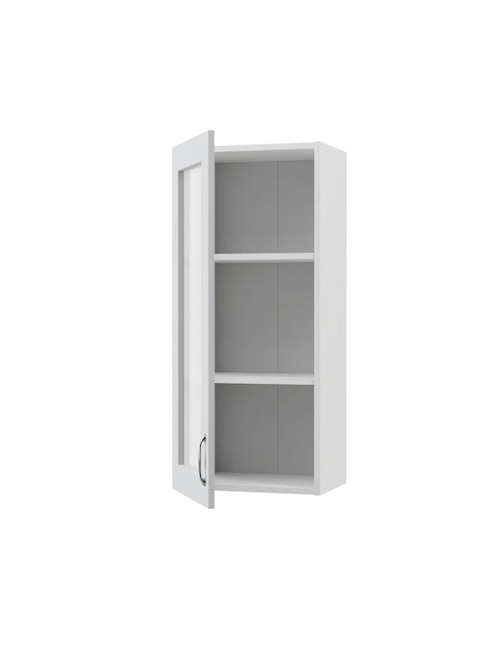 Wall Cabinet Γκρι L40xW30xH92cm