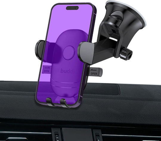 Buddi Buddi Car Mobile Mount with Adjustable Hooks Black