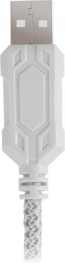 Mars Gaming MSC2 Εξωτερική USB Κάρτα Ήχου 7.1 σε Λευκό χρώμα