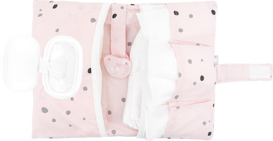 Kikka Boo Diaper Case Bear With Me Pink 18x25cm