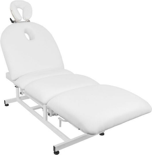 Metallic White Massage and Physiotherapy Bed 219x70cm