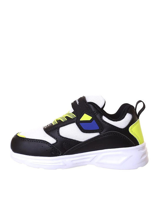 Wave Παιδικά Sneakers με Σκρατς & Φωτάκια Λευκά S32778-WW001