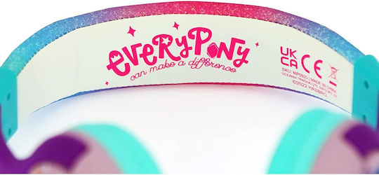 OTL My Little Pony Ασύρματα / Ενσύρματα Παιδικά On Ear Ακουστικά με 24 ώρες Λειτουργίας Μωβ