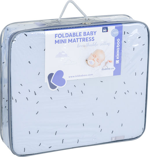 Kikka Boo Mattress Cradle Bear with Me Blue 45cmx80cmx5cm