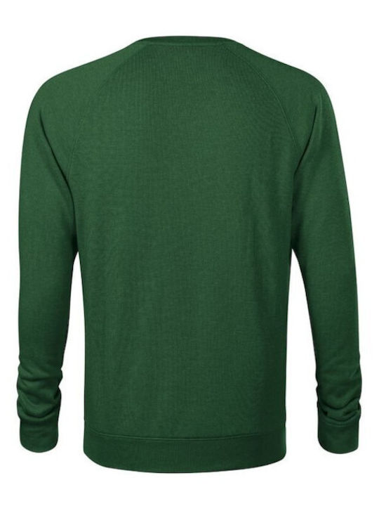 Malfini Men's Long Sleeve Promotional Sweatshirt Green